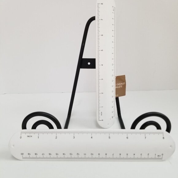 NWT Michael's Studio Decor Brown Metal 8" Scroll Easel - Picture 2 of 7